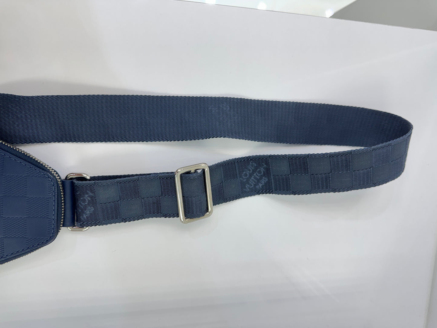 Louis Vuitton Damier Infini Sling Bag – Navy Blue