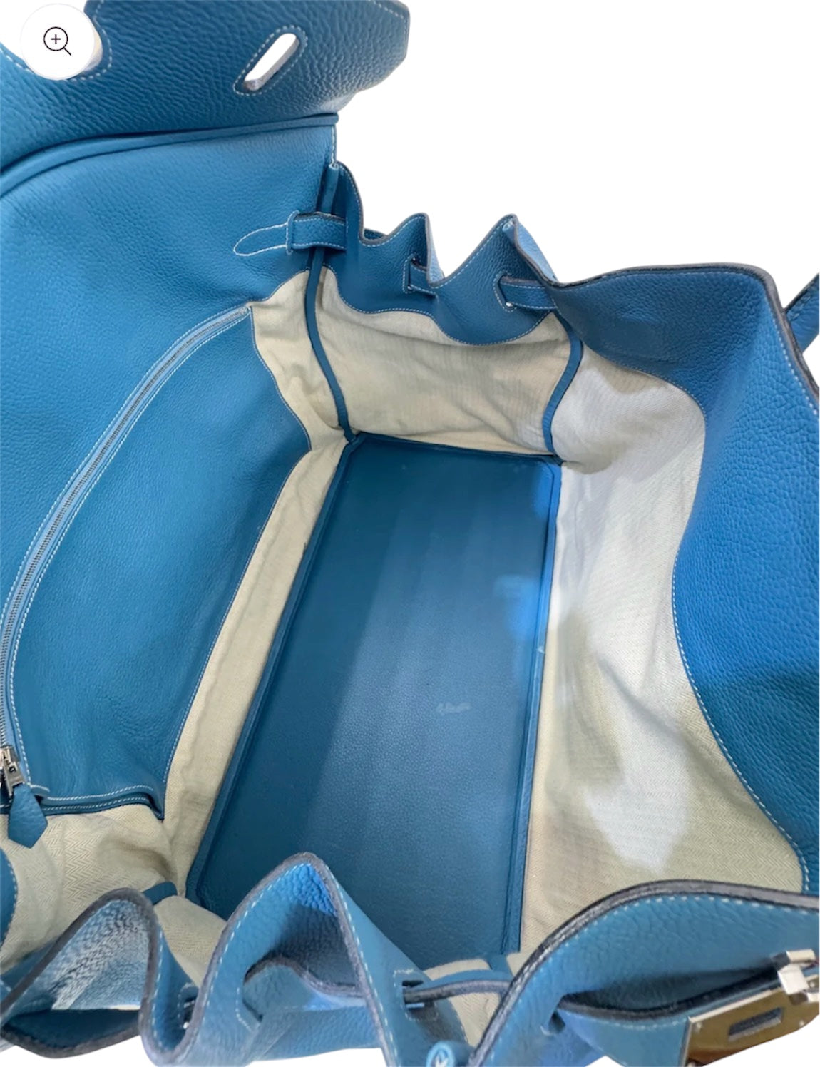 Hermès Birkin 50cm Travel Bag in Blue Togo Leather – Mint Condition