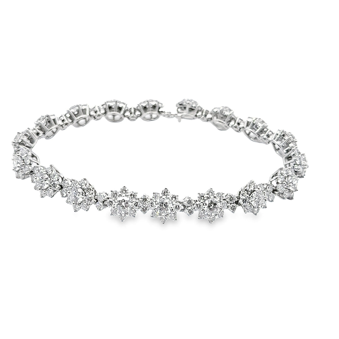 Harry Winston Sunflower Platinum & Diamond Bracelet