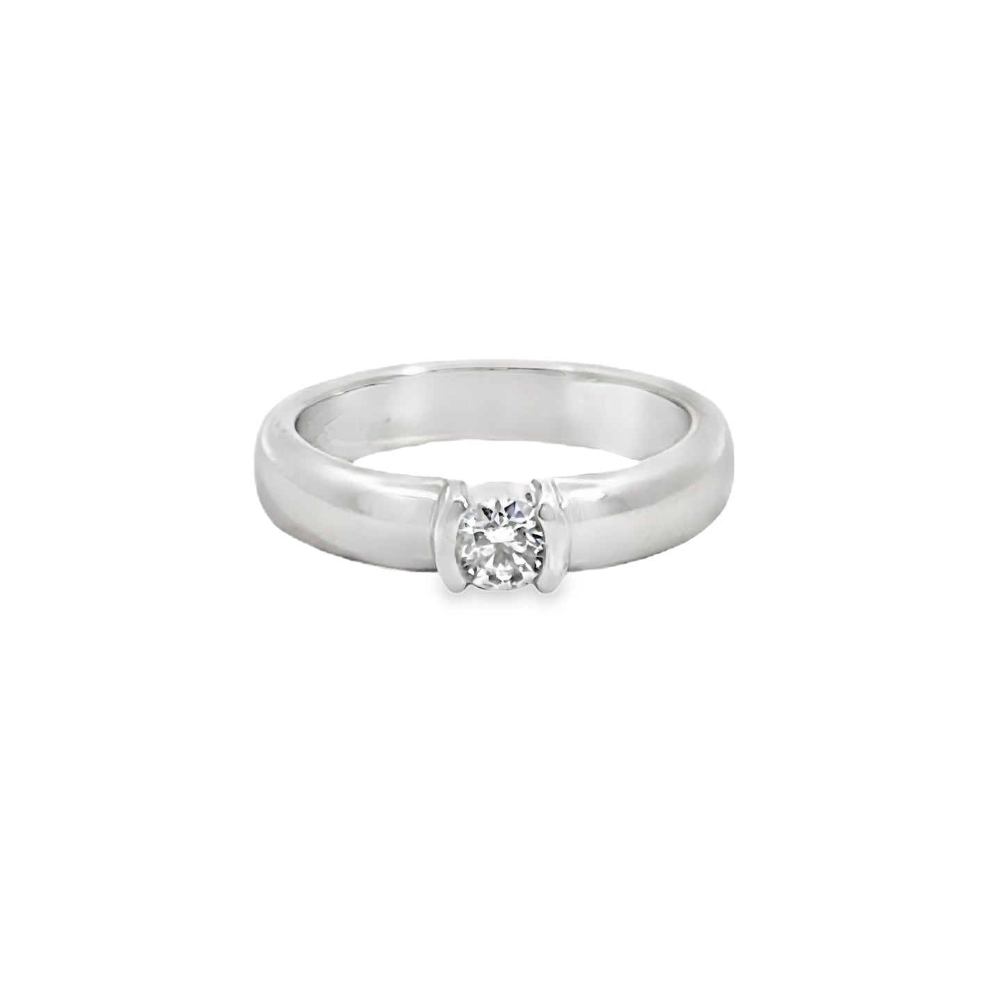 Tiffany & Co. Platinum Diamond Engagement Ring