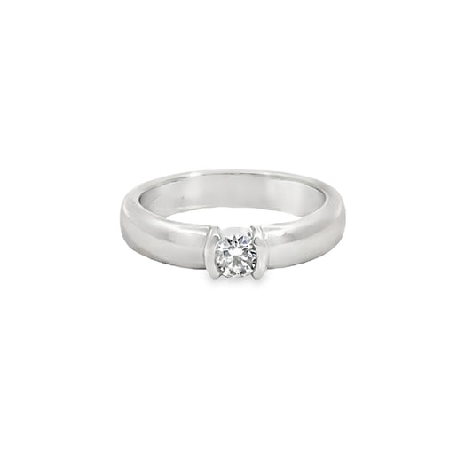 Tiffany & Co. Platinum Diamond Engagement Ring