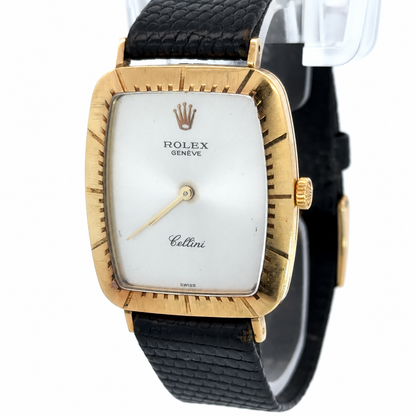 Vintage Rolex Cellini Reference 4087 18K Yellow Gold Manual-Wind Dress Watch
