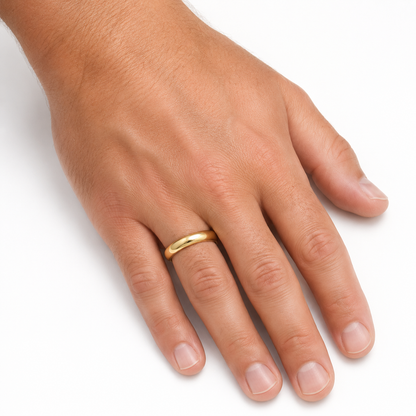 Tiffany & Co. Tiffany Forever Men’s Wedding Band in 18K Yellow Gold
