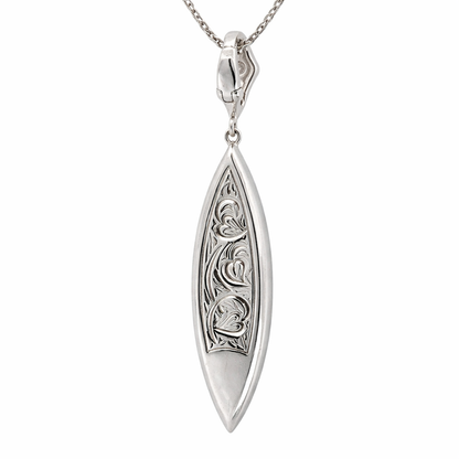 Stephen Webster Turquoise Quartz & Diamond Enhancer Pendant in 18K White Gold