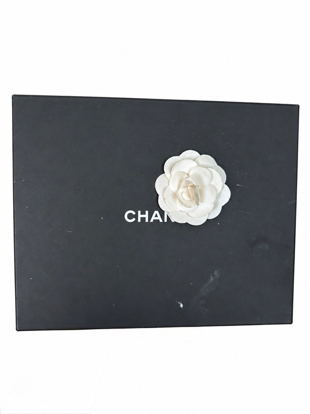 CHANEL A36121 Long Glass Pearl & Crystal Five CC Sautoir Necklace 42” with Original Box