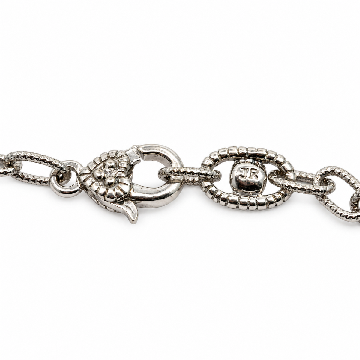 Judith Ripka 18K White Gold Diamond & Pastel Gemstone Six-Charm Necklace, 16.5 Inches