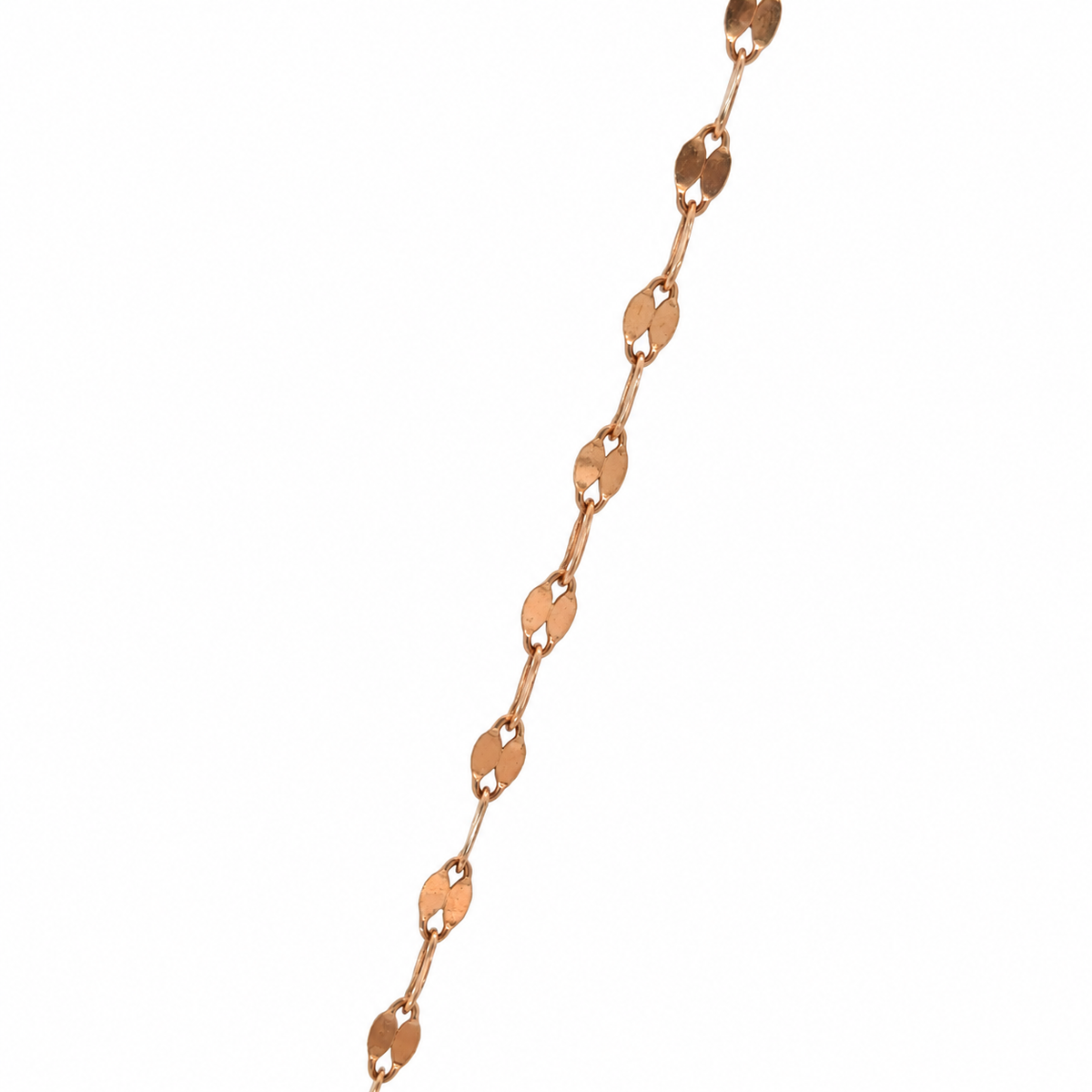 Lana Jewelry 14K Rose Gold Diamond Gemini Necklace