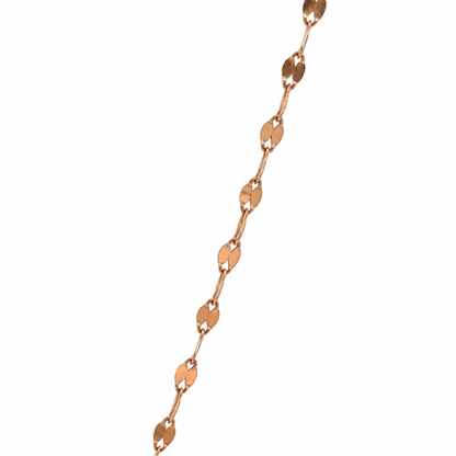 Lana Jewelry 14K Rose Gold Diamond Gemini Necklace