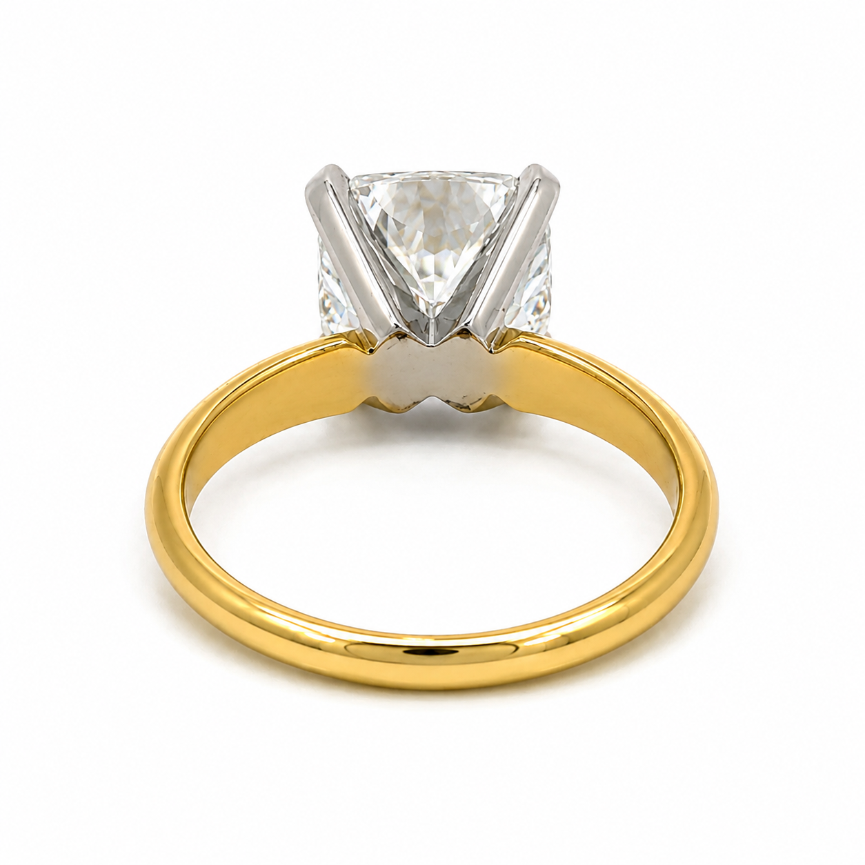 Classic 14K Gold Lab Grown Diamond Solitaire Ring
