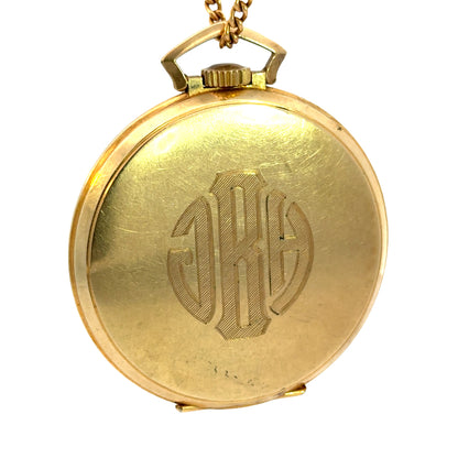 Hamilton 21 Jewel Pocket Watch – 14K Gold Filled – Mid-Century Vintage