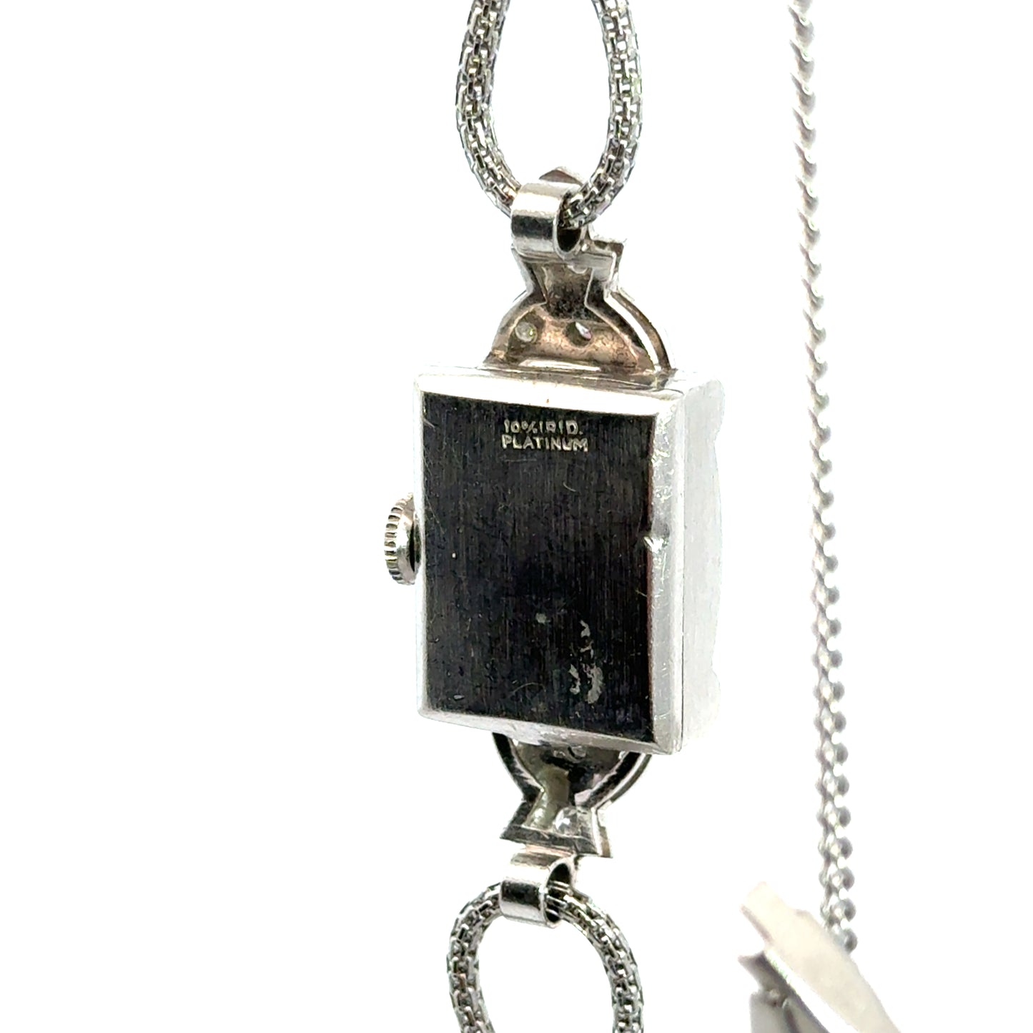 Platinum & Diamond Bulova Deco Jewel Watch – 1920’s