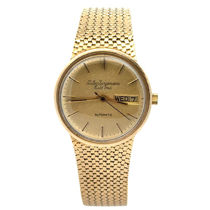 Jules Jurgensen 14K Yellow Gold Men’s Watch