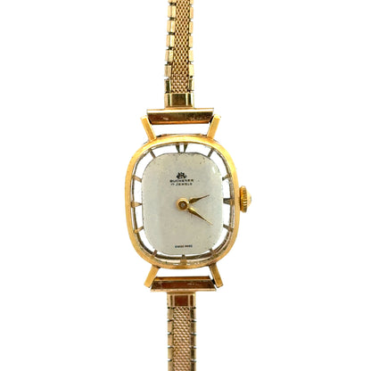 Vintage Bucherer 14K Yellow Gold Watch – 17 Jewels  (Circa 1965–1975)