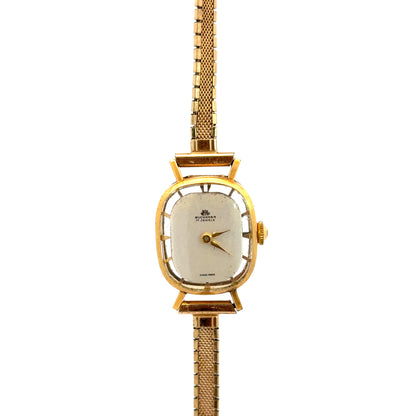 Vintage Bucherer 14K Yellow Gold Watch – 17 Jewels  (Circa 1965–1975)