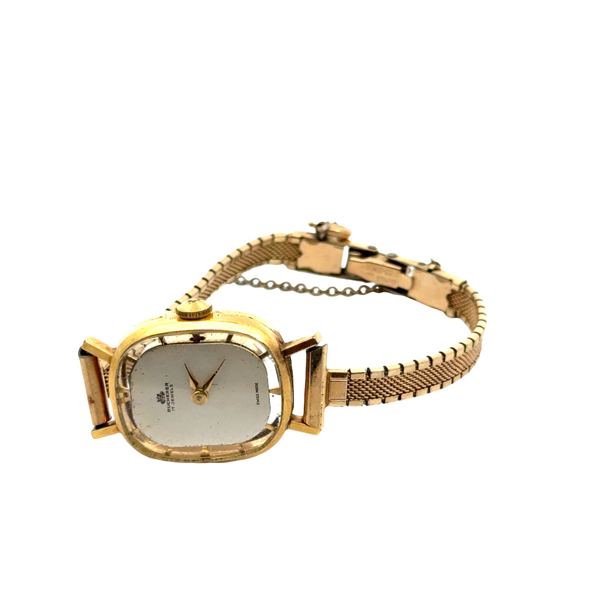 Vintage Bucherer 14K Yellow Gold Watch – 17 Jewels  (Circa 1965–1975)