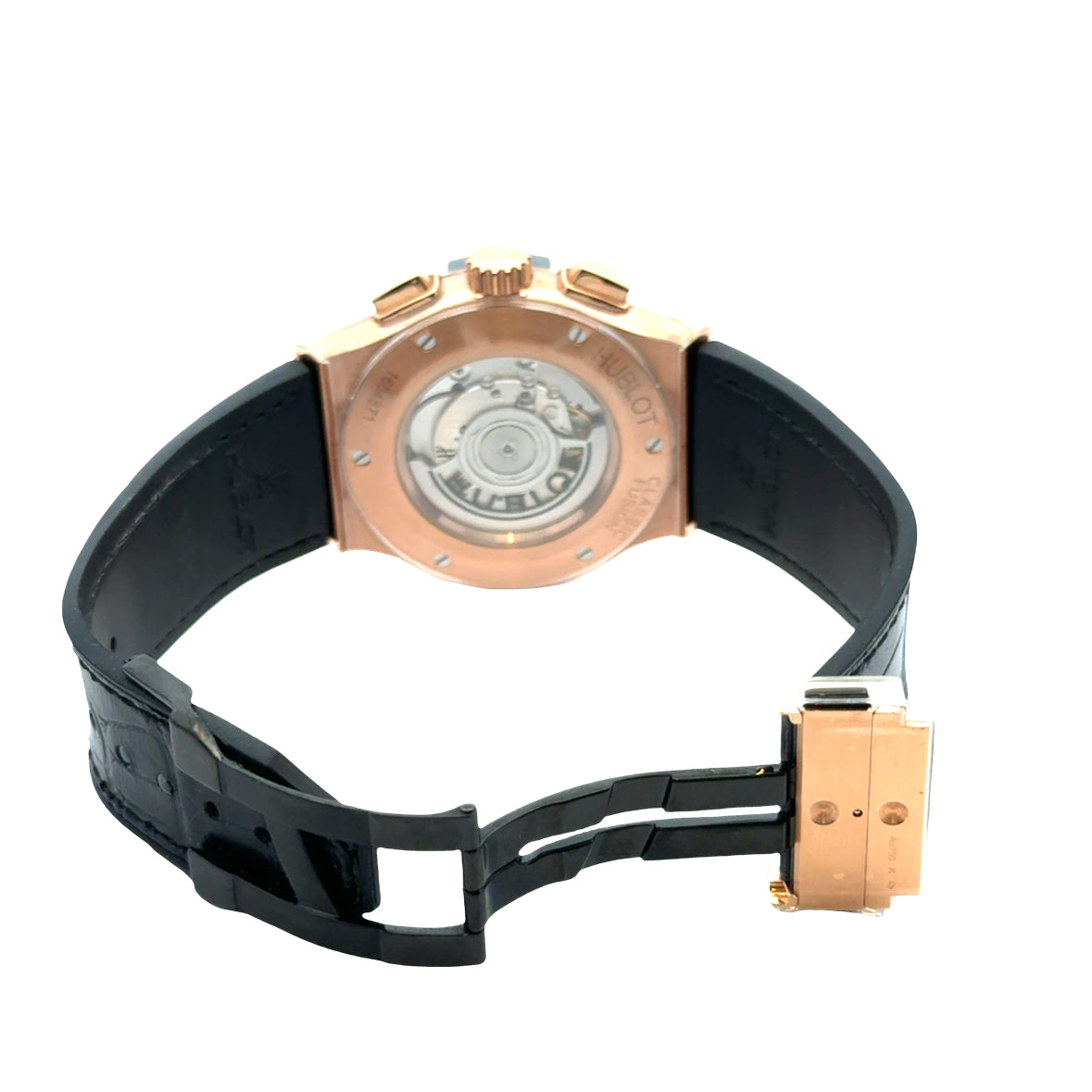 Hublot Classic Fusion King Gold Diamonds Chronograph