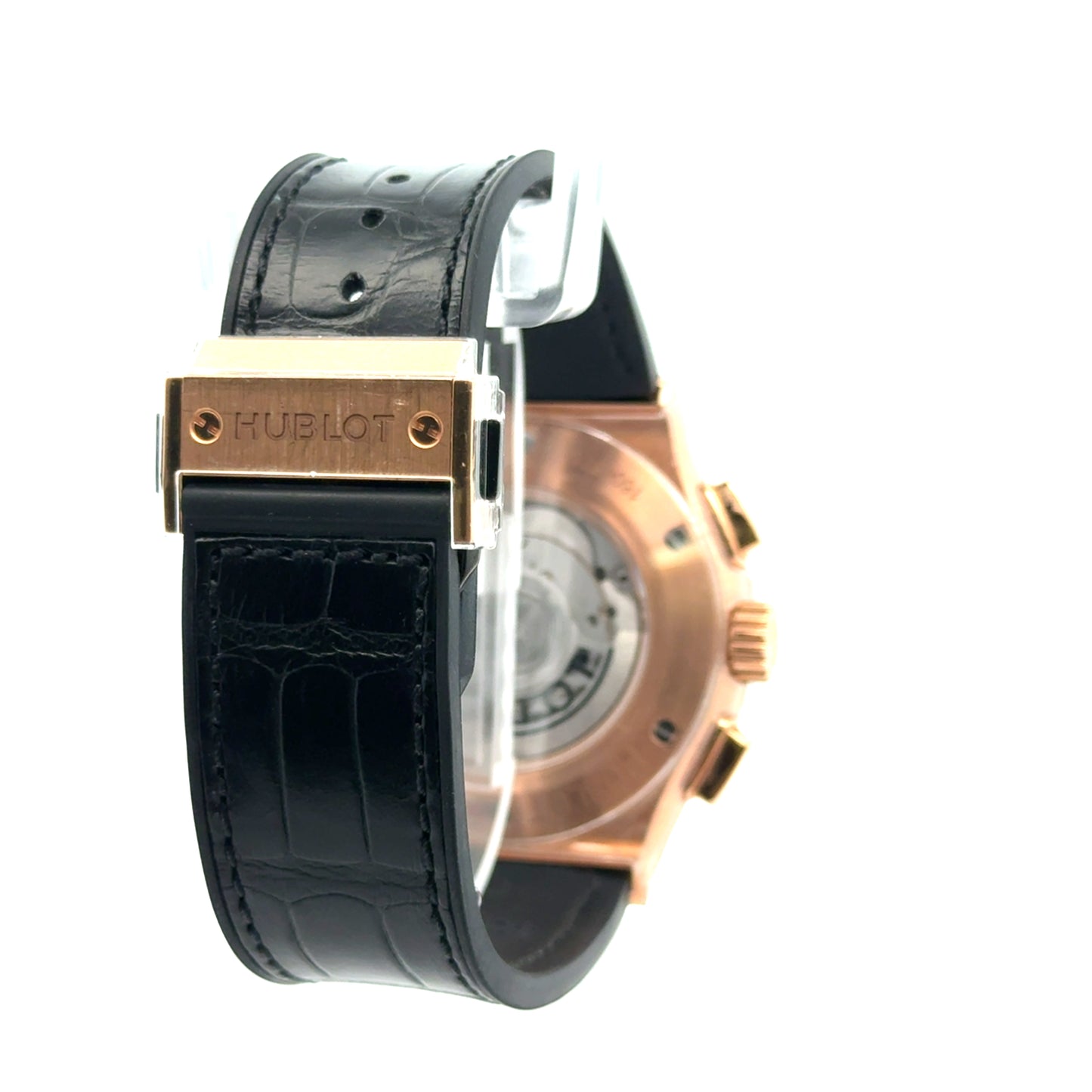 Hublot Classic Fusion King Gold Diamonds Chronograph