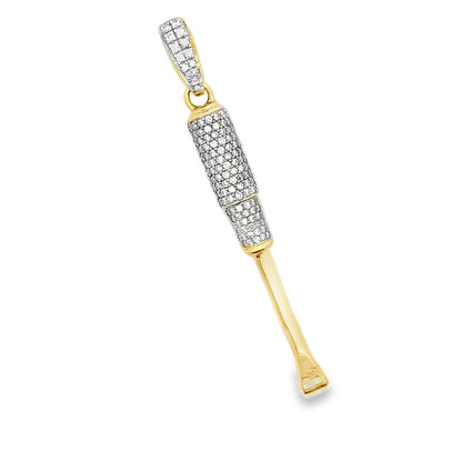 Yellow Gold & Diamond Screwdriver Charm