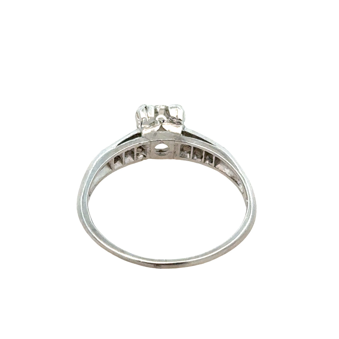 Timeless Platinum Diamond Engagement Ring