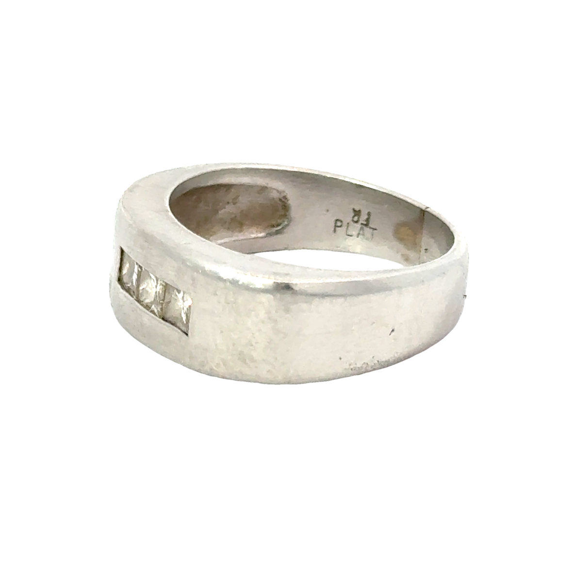 Vintage Platinum & Diamond Men’s Ring