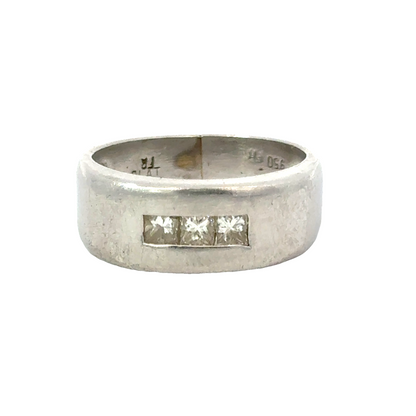 Vintage Platinum & Diamond Men’s Ring