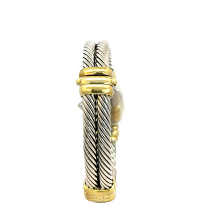 David Yurman Cable Classic Two-Tone Diamond Watch