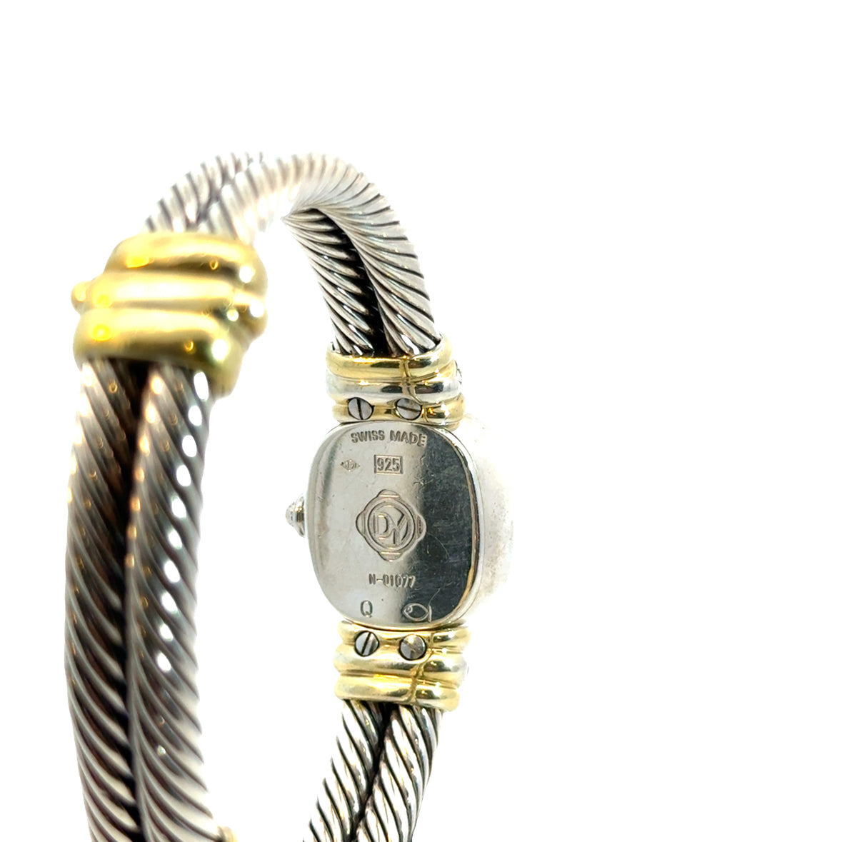 David Yurman Cable Classic Two-Tone Diamond Watch