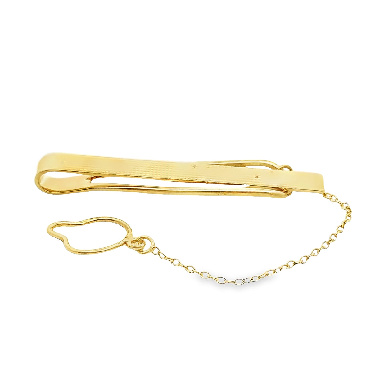 18K Yellow Gold Tie Clip