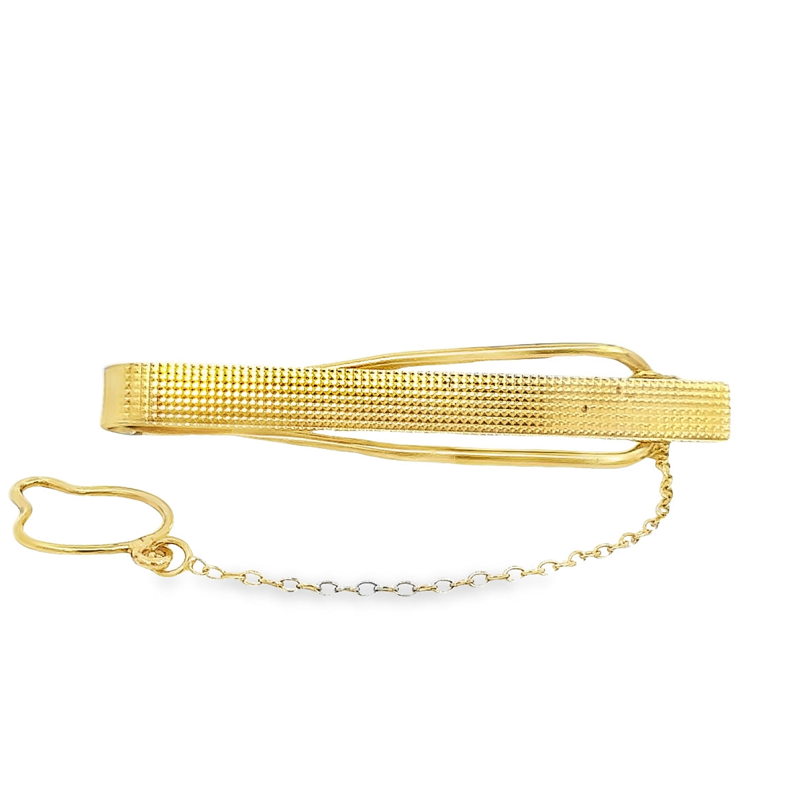 18K Yellow Gold Tie Clip