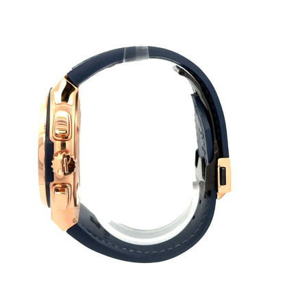Hublot Classic Fusion Blue Chronograph – 18K King Gold –