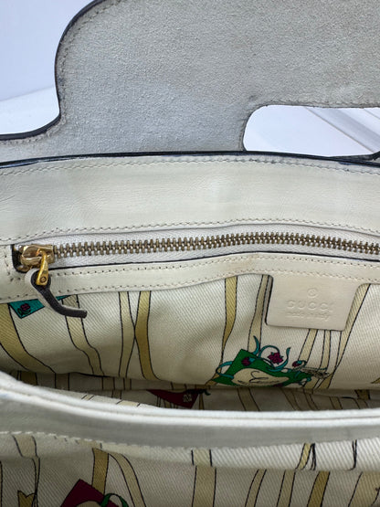 Vintage Gucci Bamboo Top Handle Bag – Black Patent Leather – Made in Italy