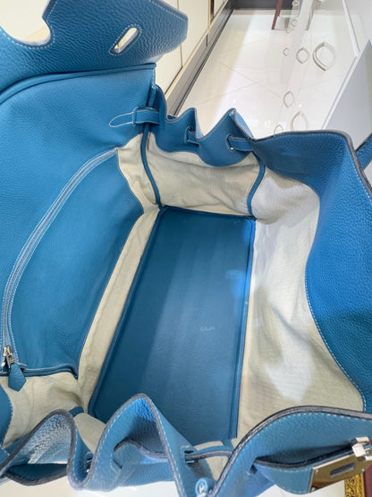 Hermès Birkin 50cm Travel Bag in Blue Togo Leather – Mint Condition