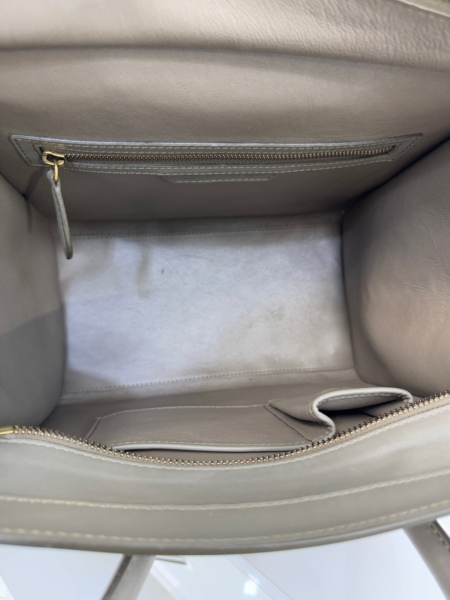 Céline Micro Luggage Tote – Tricolor Python & Leather – Made in Italy