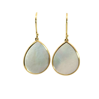 Ippolita 18K Polished Gold Rock Candy Mother of Pearl Earrings