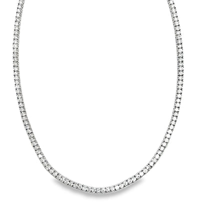 Exquisite White Gold & Diamond Necklace