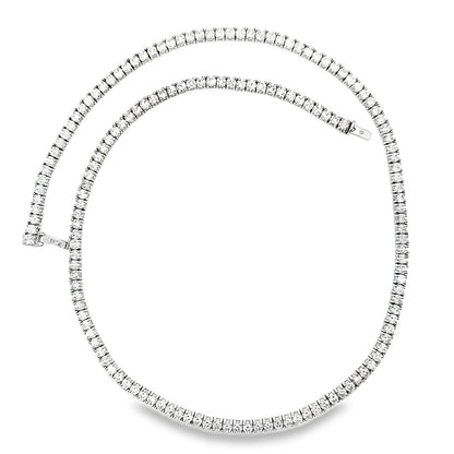 Exquisite White Gold & Diamond Necklace