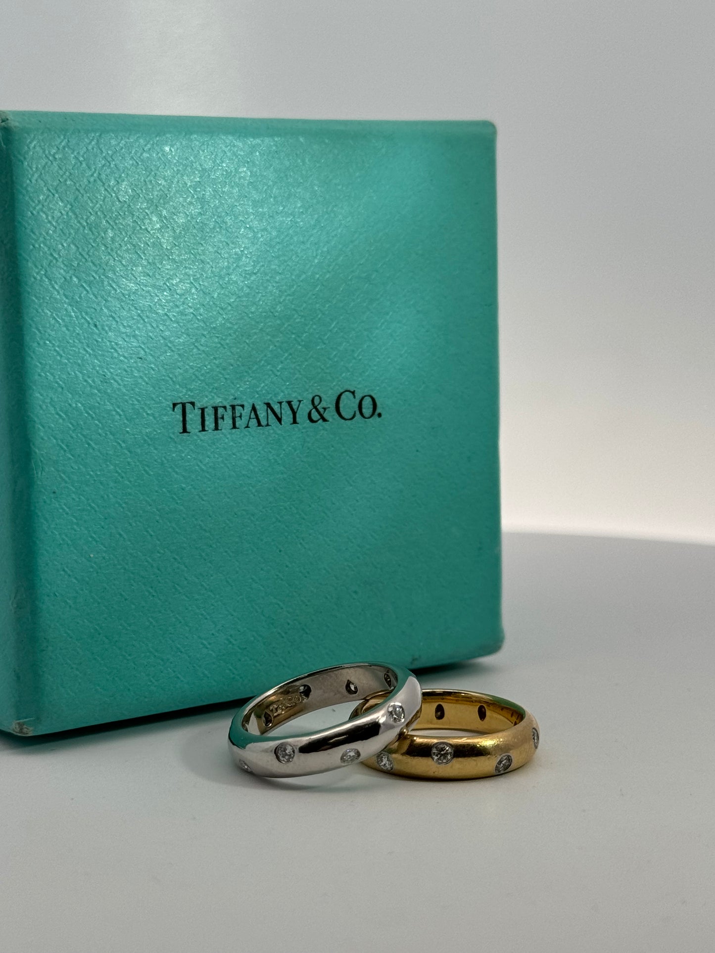 Tiffany & Co. Etoile 18K Yellow Gold Diamond Band Ring