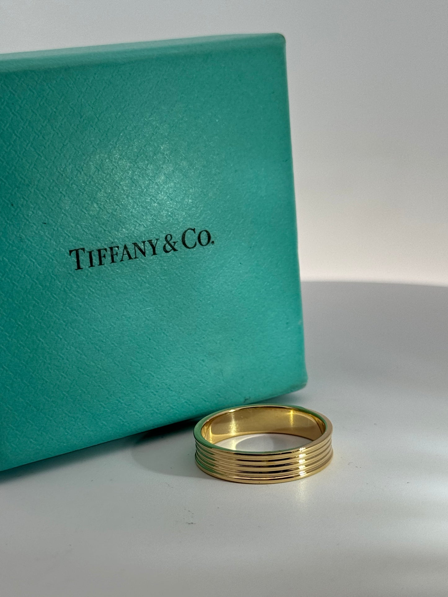 Tiffany & Co. 18K Yellow Gold Band Ring