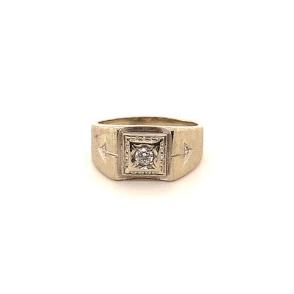 Vintage 1940's 14K Diamond Ring