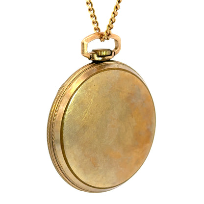 Vintage Elgin Pocket Watch – 15 Jewels – Gold Plated Case – Circa 1925–1940 – Art Deco / Early Mid-Century
