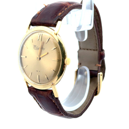 Lucien Piccard Swiss 18K Yellow Gold Men’s Watch