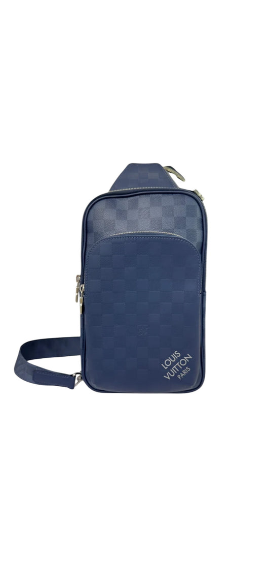 Louis Vuitton Damier Infini Sling Bag – Navy Blue