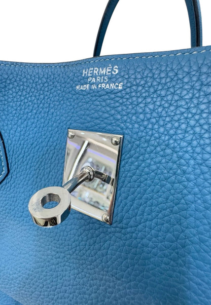 Hermès Birkin 50cm Travel Bag in Blue Togo Leather – Mint Condition