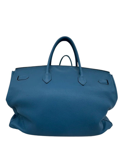 Hermès Birkin 50cm Travel Bag in Blue Togo Leather – Mint Condition