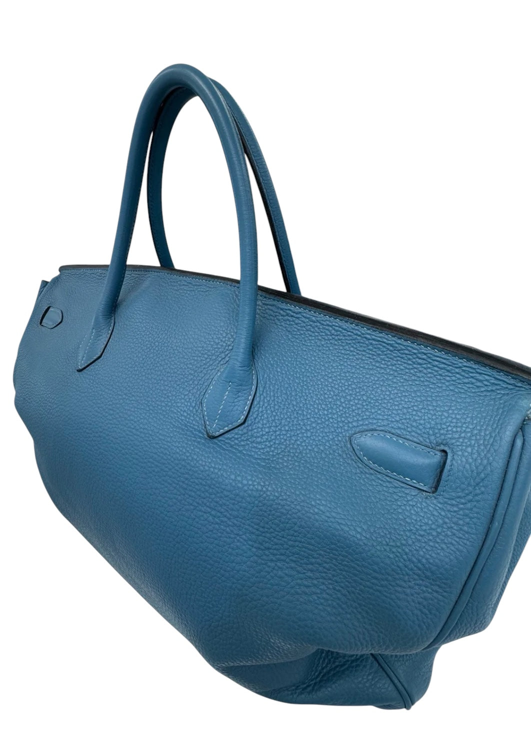 Hermès Birkin 50cm Travel Bag in Blue Togo Leather – Mint Condition