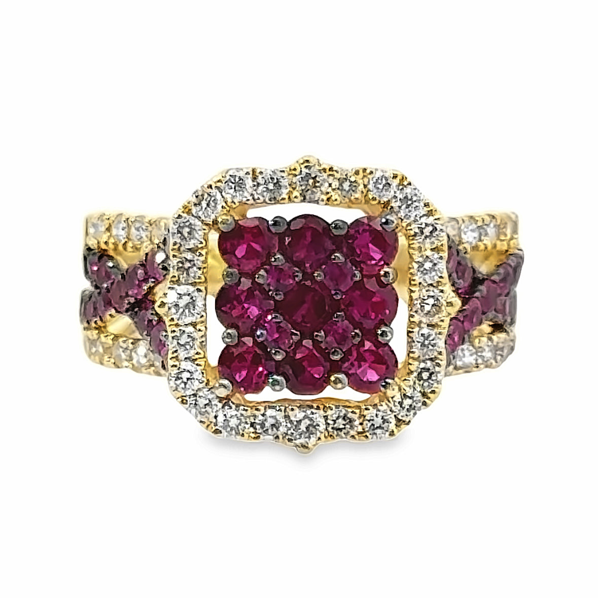 Le Vian 14K Yellow Gold Ruby & Diamond Ring