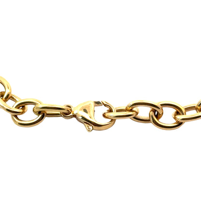 Tiffany & Co. “Return to Tiffany” Heart Tag Charm Necklace – 18K Yellow Gold