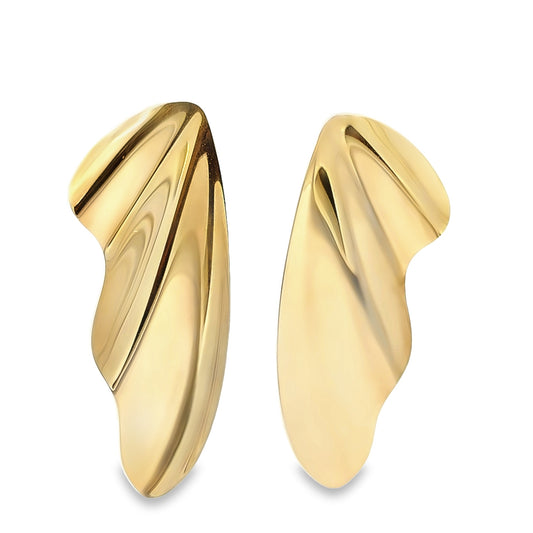 Tiffany & Co. 18K Yellow Gold High Tide Earrings