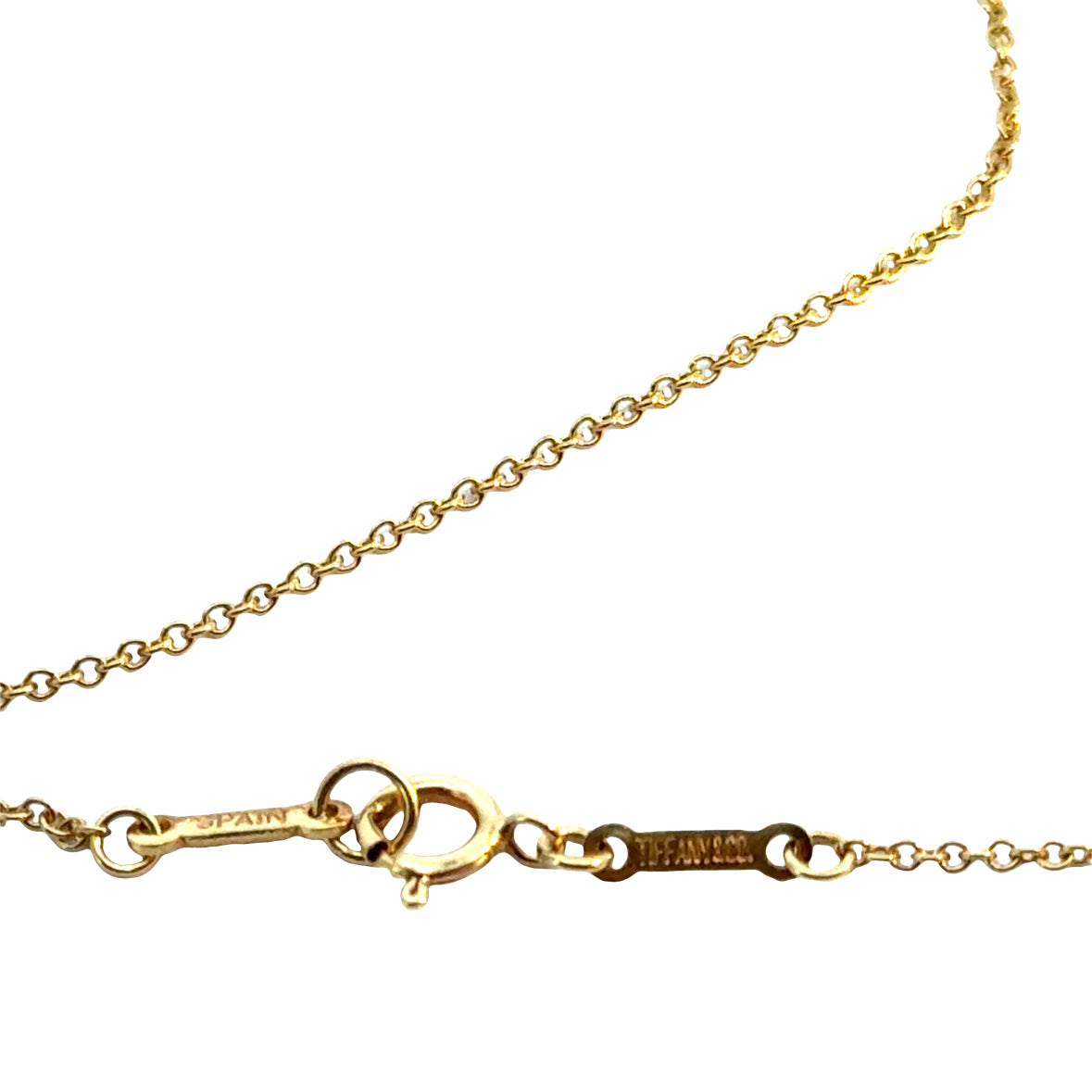 Tiffany & Co. Elsa Peretti Open Heart Pendant Necklace – 18K Yellow Gold (Medium)