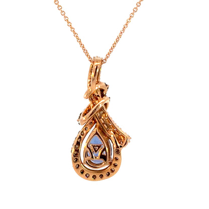 Le Vian 14K Rose Gold Tanzanite & Diamond Pendant Necklace
